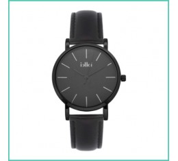 IKKI horloge zwart