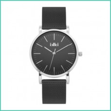 IKKI horloge zwart/zilver