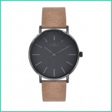 IKKI horloge tabacco/grijs