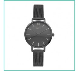 IKKI horloge zwart/zwart
